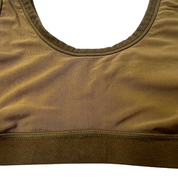 SKIMS Outdoor Scoop Neck Bralette Sepia 3X - Picture 8 of 13